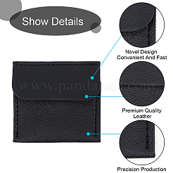 Сумки для хранения ювелирных изделий из воловьей кожи ABAG-WH0032-51A