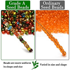 12/0 сорт круглый бисер стеклянный&nbsp;SEED-Q007-FM