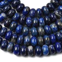 Нитки бусины из натурального ляписа-лазури&nbsp;G-A280-A24-02