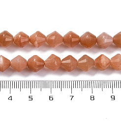 Натуральный Sunstone бисер пряди G-C171-E02-01