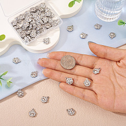 60 шт. подвески из нержавеющей стали 304. подвеска в виде отпечатка лапы&nbsp;STAS-TA0001-45