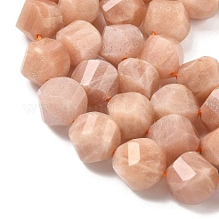 Натуральный Sunstone бисер пряди&nbsp;G-C267-B07