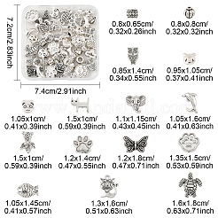 45шт 15 стиля бусины из сплава в тибетском стиле&nbsp;FIND-YW0006-32