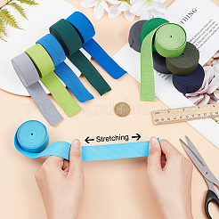 30м 12-х цветная плоская эластичная резинка EC-BC0001-51