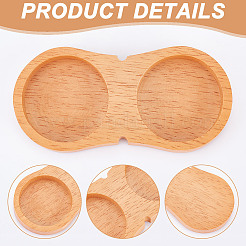 Держатель деревянной мельницы для перца AJEW-WH0479-43