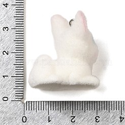 Кулоны из флокированной смолы&nbsp;LS-RESI-E059-08B