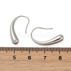 Серьги-капли из нержавеющей стали 304 EJEW-S272-06P
