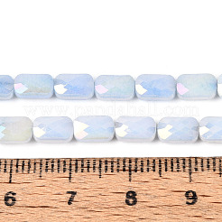 Антикоррозийные гальванические стеклянные бусины&nbsp;X-GLAA-T025-29A