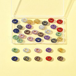 36 шт. 9-х цветные шарики для электрофореза железа FIND-FS0004-07