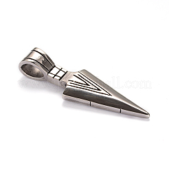 Треугольный маятник 304 нержавеющая сталь большие подвески&nbsp;STAS-L172-03