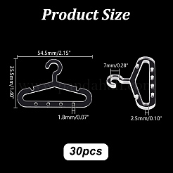 30 шт. акриловые аксессуары для демонстрации сережек&nbsp;DIY-PH00021-65A