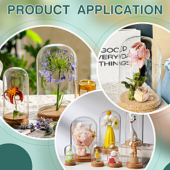 Стеклянный купол&nbsp;AJEW-WH0609-233A