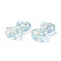 УФ-покрытие радужными переливающимися акриловыми бусинами OACR-H015-01