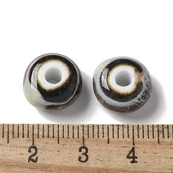 Фарфоровые бусины ручной работы PORC-L080-B22