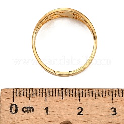 Кольца из нержавеющей стали 304 с ажурными черепахами и морскими звездами для женщин&nbsp;RJEW-G353-01G