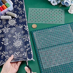 8 шт. прозрачные акриловые шаблоны&nbsp;DIY-HY0003-28