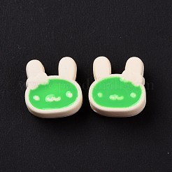 Прорезиненный стиль акриловые европейские бусины SACR-E009-21