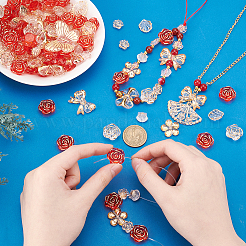 Прозрачные акриловые бусины OACR-PH0004-32B