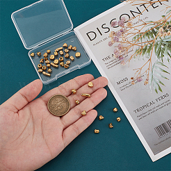 40 шт. 4 стиля 304 нержавеющая сталь разделительные бусины&nbsp;STAS-PH0005-85