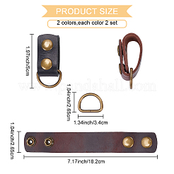 Набор для изготовления держателя для ремня и ключа DIY-WR0008-13