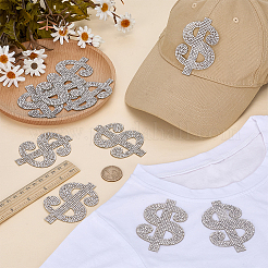 10 шт. самоклеящиеся аппликации со стразами&nbsp;PATC-FG0003-58