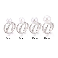 Настройки латунных манжетных колец KK-T076-39G