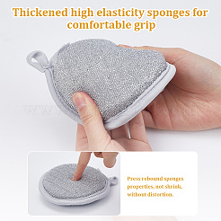 8 шт. полиэстер с чистящей губкой для миски AJEW-GF0010-85