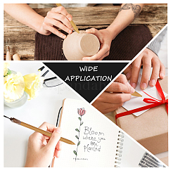 Ручки из бамбукового пера DIY-WH0387-96A