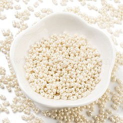 Непрозрачные цветные стеклянные бусины SEED-A033-06M