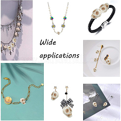 6 нити окрашенных синтетических бирюзовых бусин G-AR0005-74