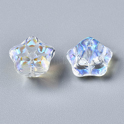 Прозрачные стеклянные бусины&nbsp;GGLA-S054-011C-01