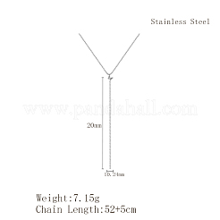 Европейский стиль нержавеющая сталь бабочка подвеска y ожерелья для женщин&nbsp;FH1206-1