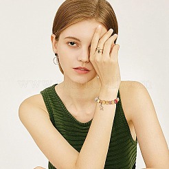 Тибетский стиль сплава цинка собака Прайнтс европейские бисер MPDL-PH0001-07-RS-WH