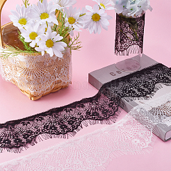 6м 2-х цветные кружевные ленты для ресниц из чинлона OCOR-GF0003-33