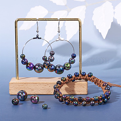 240шт 4 стиля непрозрачные акриловые бусины&nbsp;MACR-TA0001-98