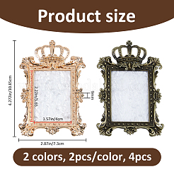 4 шт. 2-цветная палитра из смолы&nbsp;MRMJ-FH0001-55