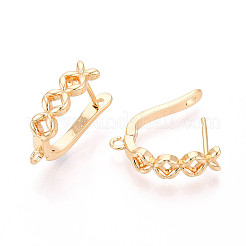 Латунная фурнитура для хооп серег&nbsp;KK-N267-26G