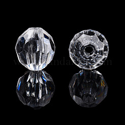 Прозрачные как пластиковые бусины TACR-T019-006