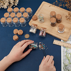 Украшение из стеклянных пробковых бутылок&nbsp;DIY-WH0430-987A