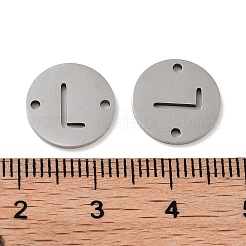 Не тускнеющие полые плоские круглые звенья из нержавеющей стали 201 FIND-R149-03L-P