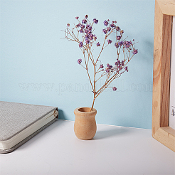 Незаконченная пустая деревянная ваза WOOD-GF0001-04