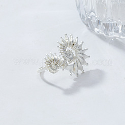 Кольца-манжеты из латуни в форме ракушки для женщин FS-WG2654E-01