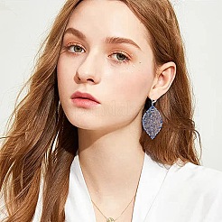 Набор для изготовления сережек с цветком своими руками DIY-SZ0008-53