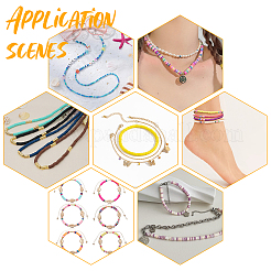 Бусины из полимерной глины  CLAY-AR0001-17B