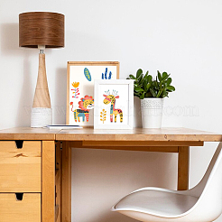 4 шт. 4 стиля водонепроницаемые декоративные наклейки из ПВХ с изображением цветов и ангелов DIY-WH0657-058