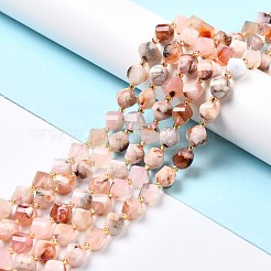 Натуральные вишневые агатовые бусины G-L579-03