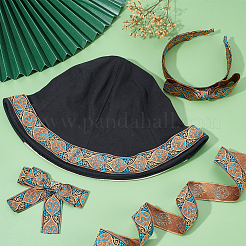 Вышивка полиэфирными лентами OCOR-WH0073-47B-02