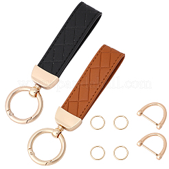 2 сумка 2 цвета брелок из искусственной кожи&nbsp;KEYC-CL0001-27B
