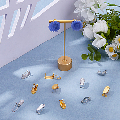 20 шт. 2 стиля латунных сережек-гвоздиков&nbsp;KK-HS0001-90