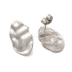 Серьги-гвоздики из нержавеющей стали 304 EJEW-I281-09P